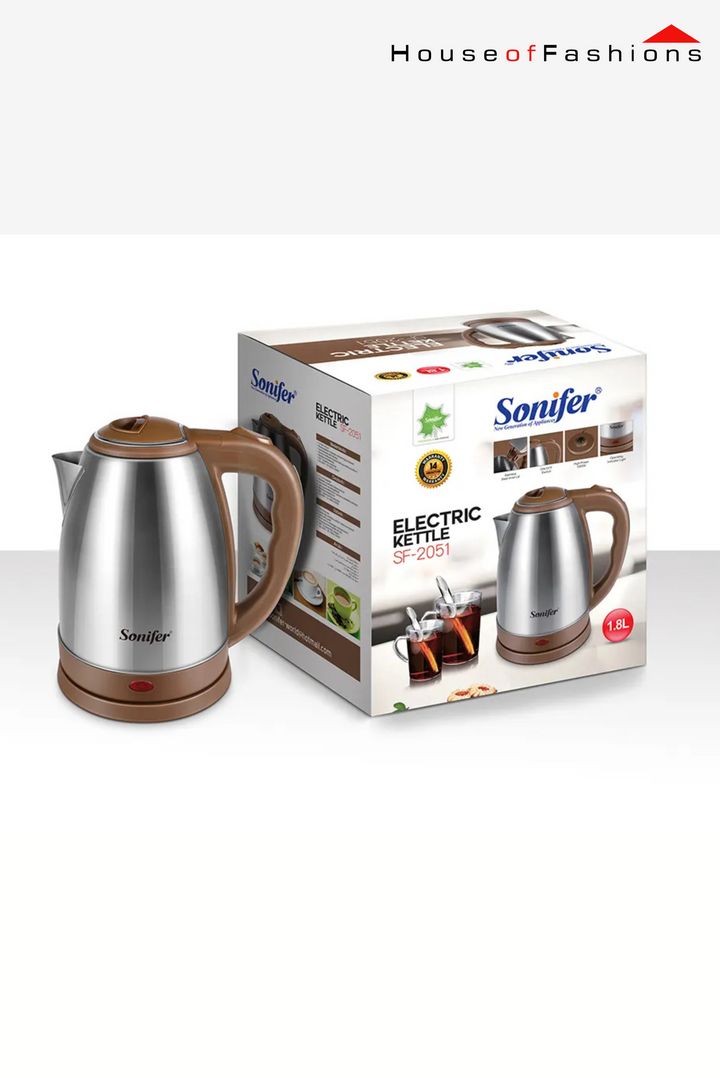 sonifer SF-2051 Electric Kettle – 1.8L, 1500W