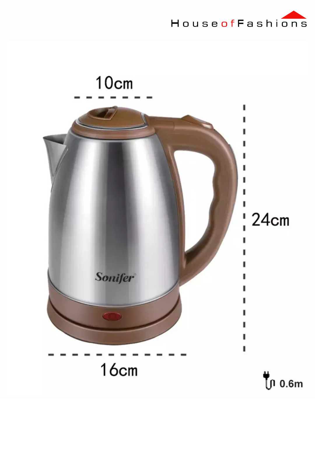 sonifer SF-2051 Electric Kettle – 1.8L, 1500W