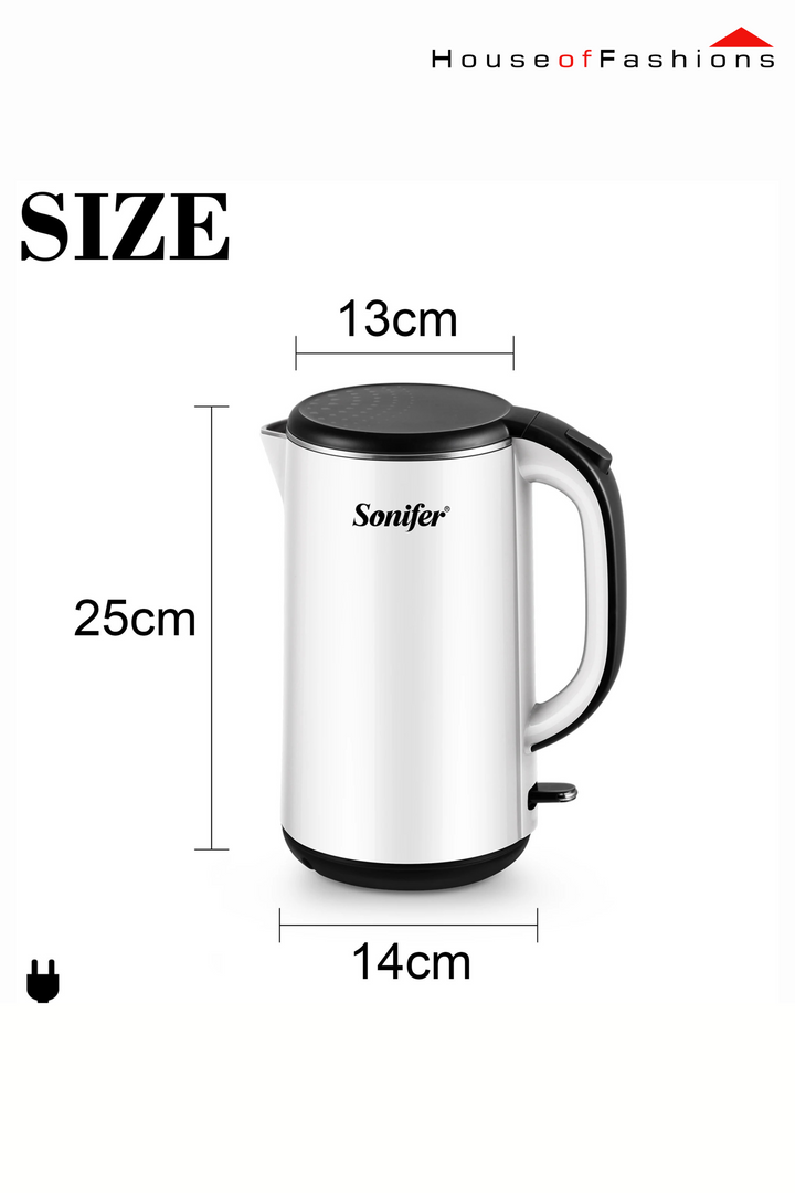 Sonifer SF-2091 Electric Kettle – 1.8L, 1500W