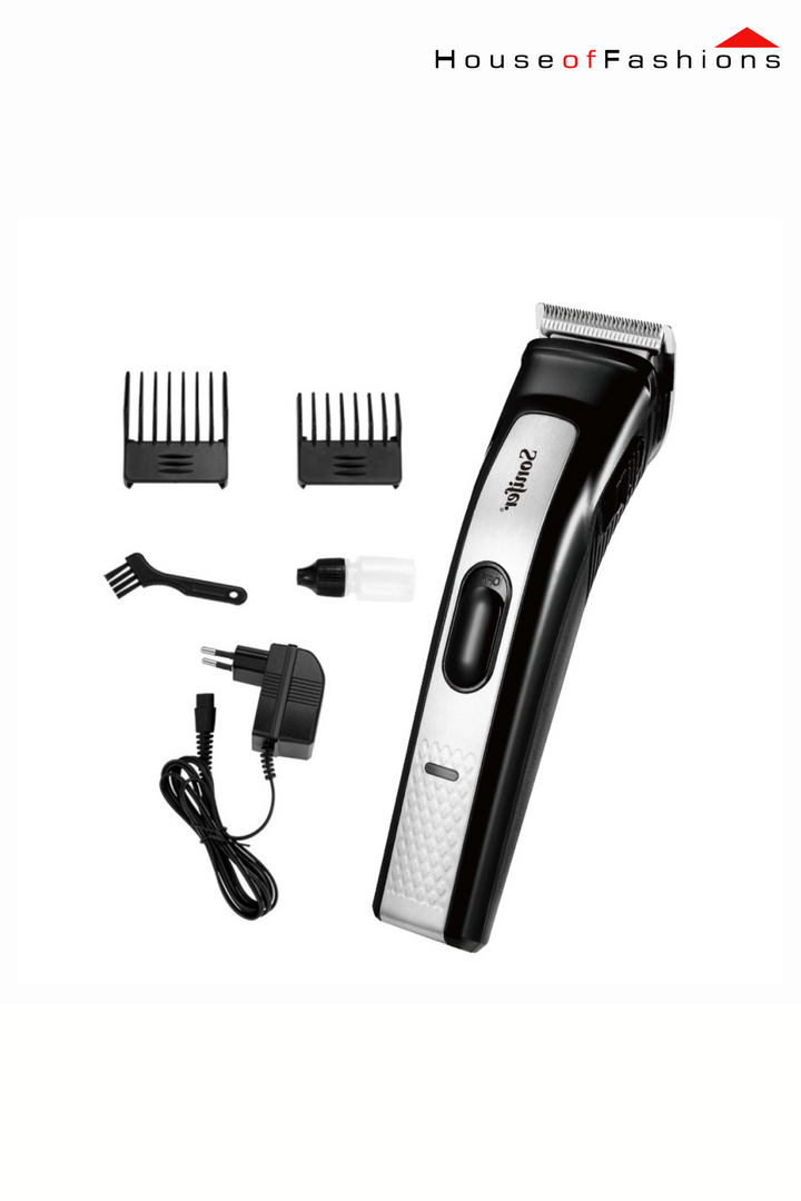 Sonifer SF-9539 Rechargeable Hair Clipper – Stainless Steel Blades | Dual Head | Home Use Grooming Kit