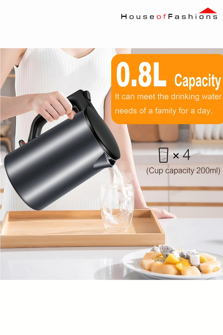 Sonifer SF-2108 Mini Electric Kettle – 0.8L, 1000W