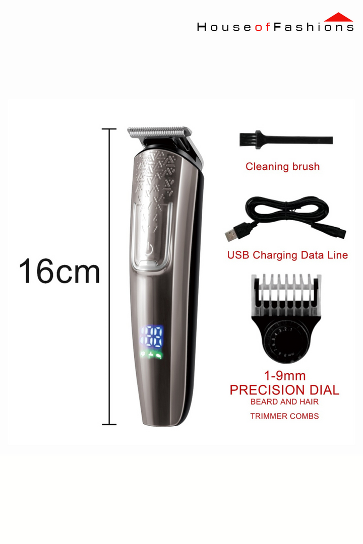 Sonifer SF-9549 Precision Dial Hair Trimmer – USB Charging | 120 Min Runtime | Low Noise & Washable Design