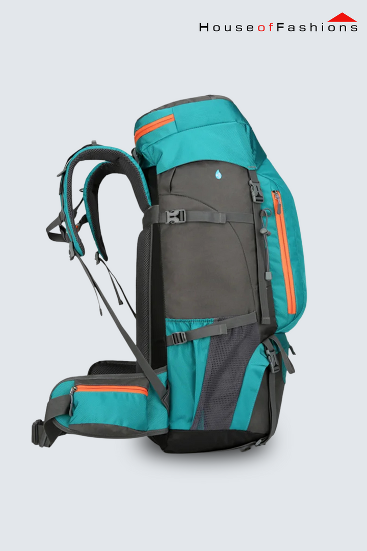 65L Waterproof Hiking Backpack with Rain Cover – Outdoor Travel & Camping Backpack