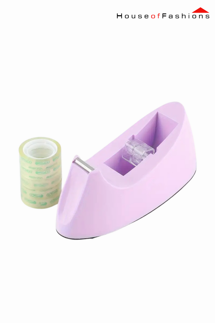 Desktop Tape Dispenser – Cute & Effortless One-Hand Use