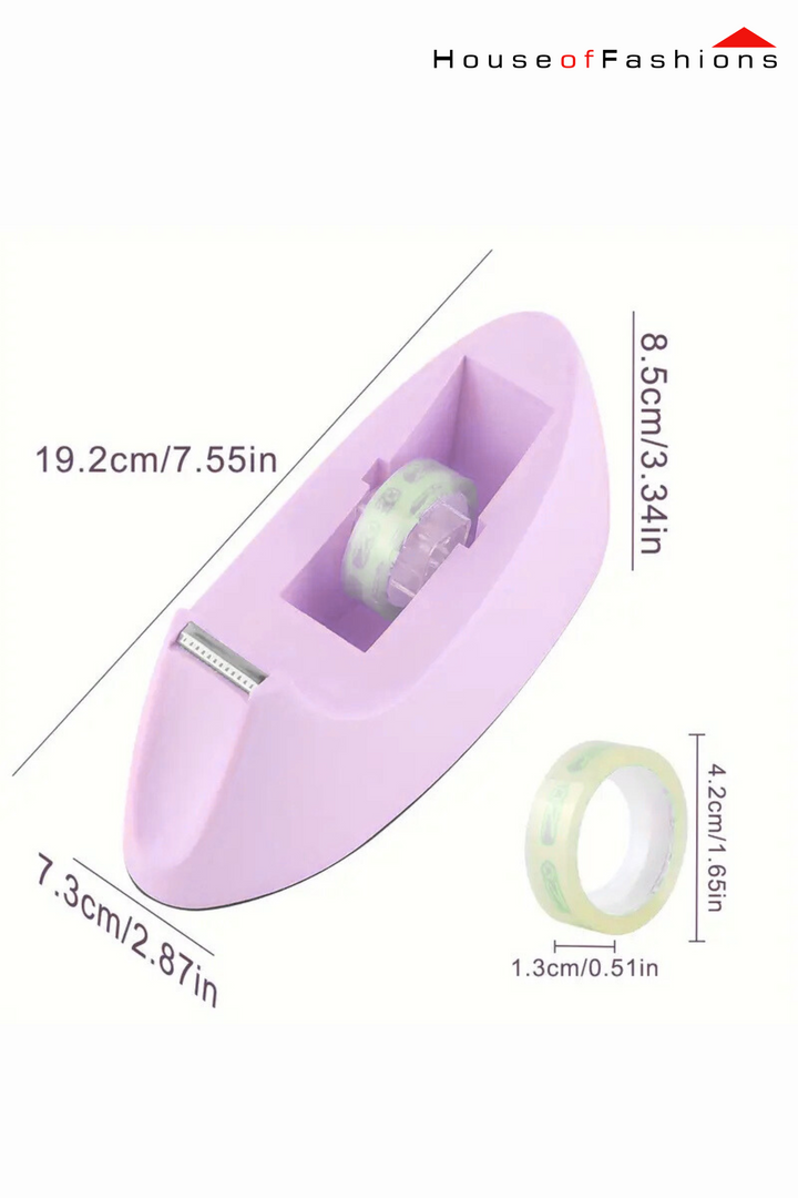 Desktop Tape Dispenser – Cute & Effortless One-Hand Use
