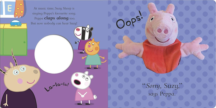 Peppa Pig : Play With Peppa Hand Puppet Book