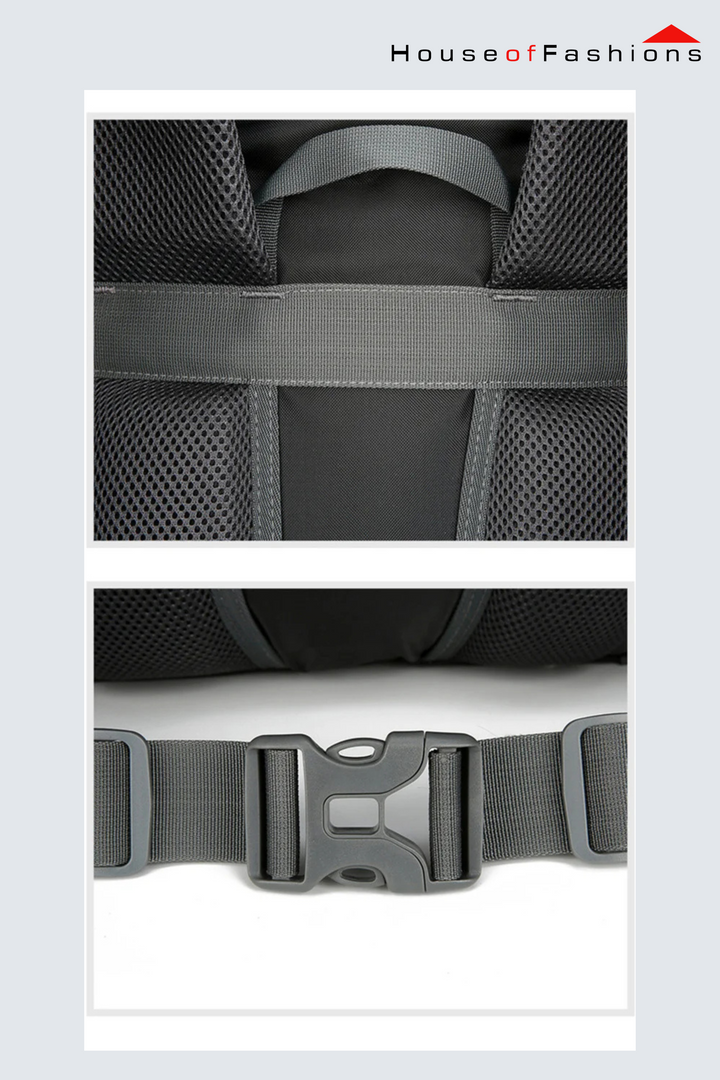 65L Waterproof Hiking Backpack with Rain Cover – Outdoor Travel & Camping Backpack