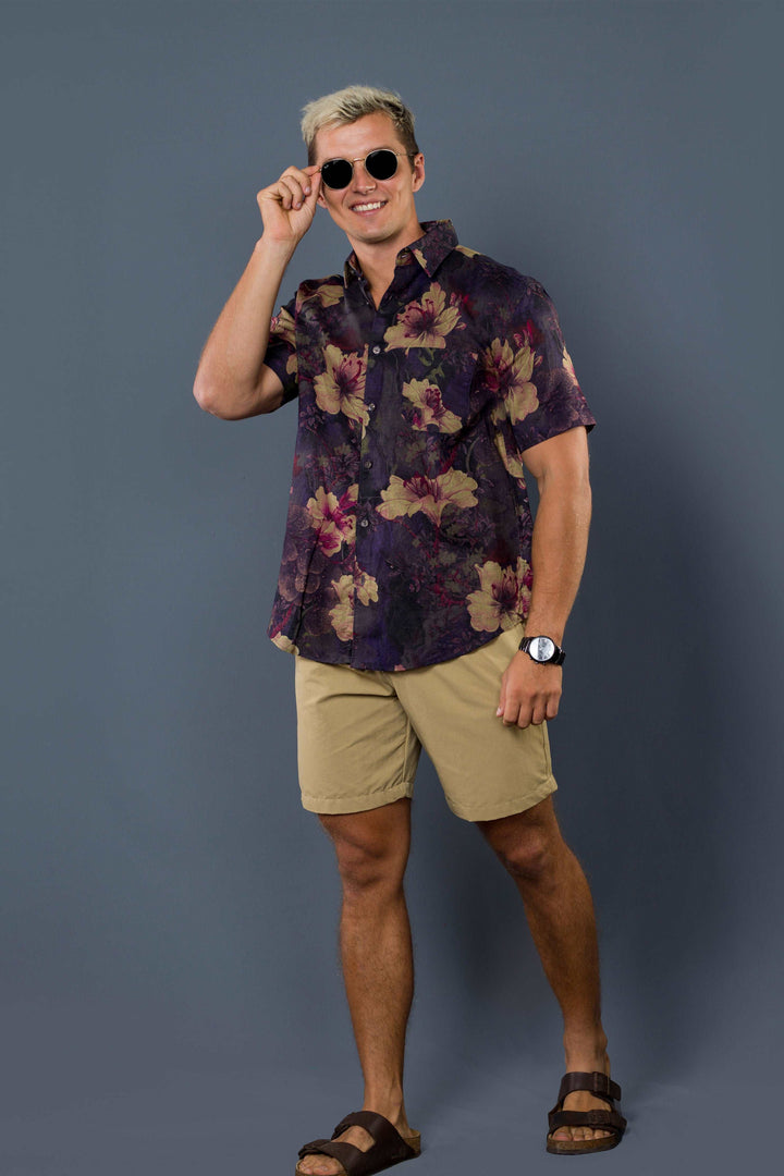 Floral Printed S/S Shirt