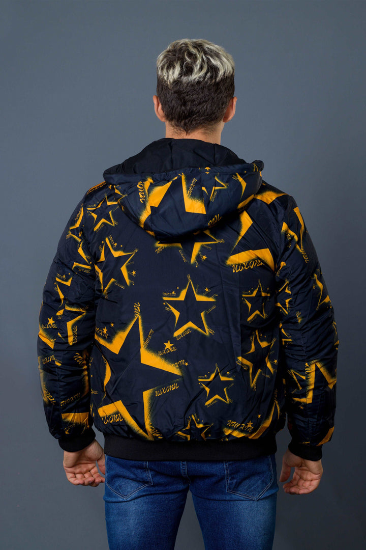 Print Detail Winter Jacket