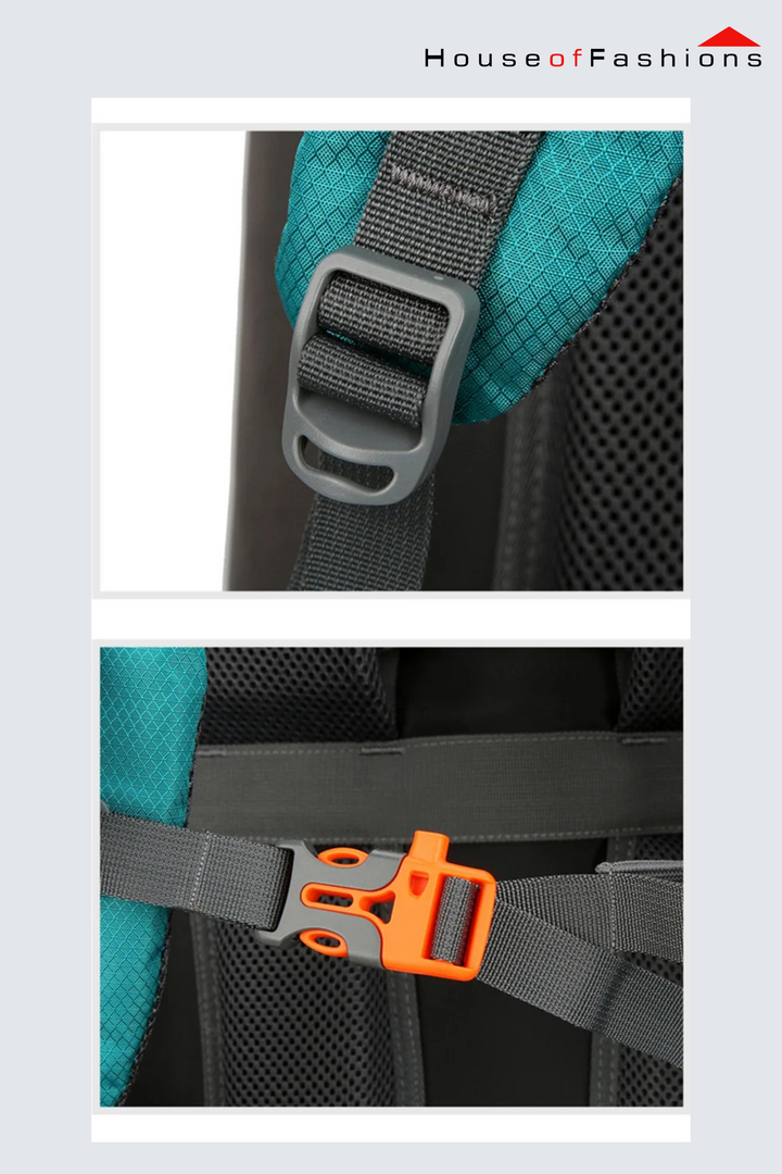 65L Waterproof Hiking Backpack with Rain Cover – Outdoor Travel & Camping Backpack