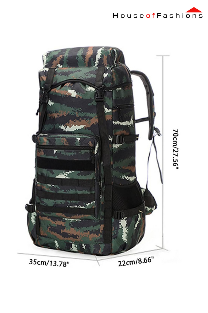 80L Waterproof Ultra-Light Outdoor Backpack – Foldable Hiking, Camping & Travel Bag