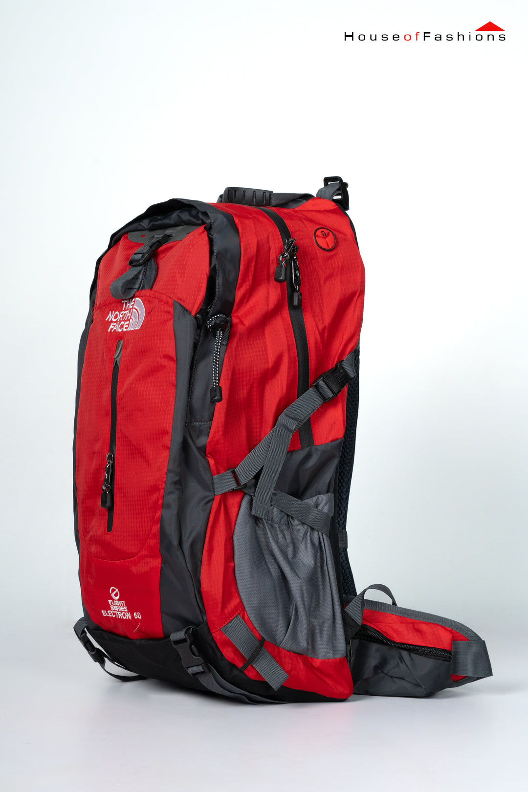 Backpack The North Face Flight Series Electron 50 Red and Grey