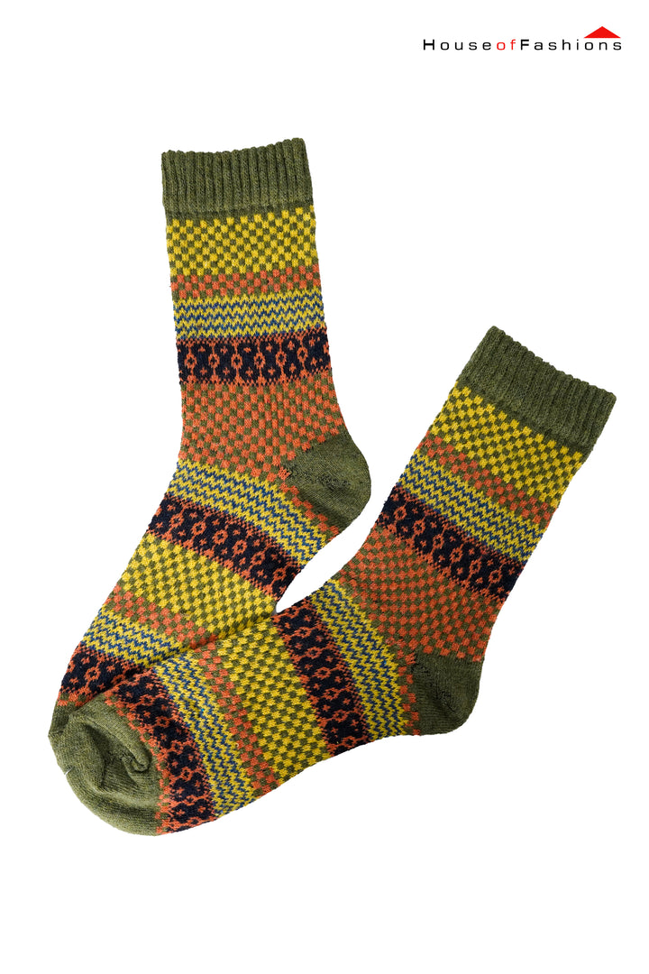 Ladies Warm Wool Socks - Thick Cashmere Blend for Winter Comfort - Ladies Casual Dress Socks