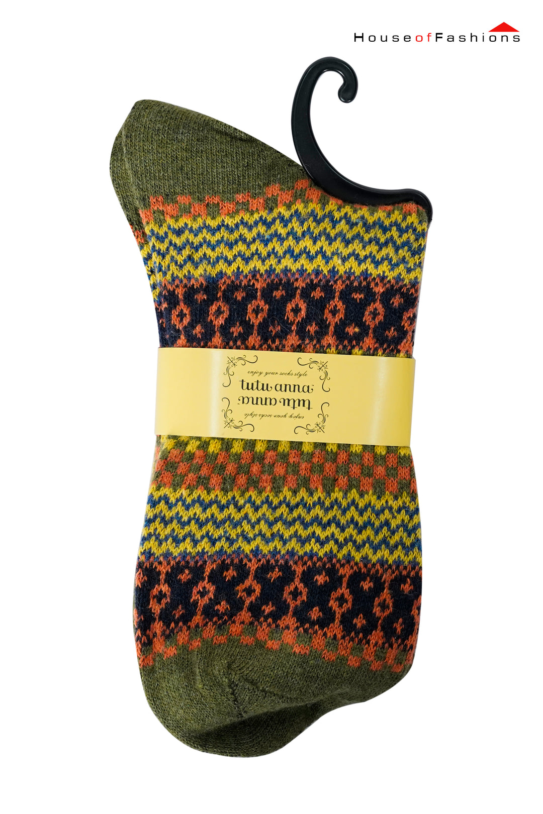Ladies Warm Wool Socks - Thick Cashmere Blend for Winter Comfort - Ladies Casual Dress Socks