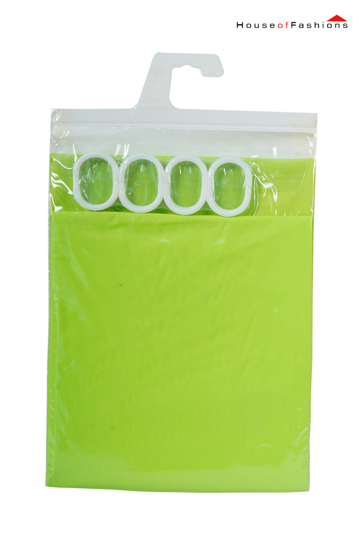 Eco-Friendly PEVA Shower Curtain – Waterproof, Mold-Resistant, Heat Retention – Plain Color Design