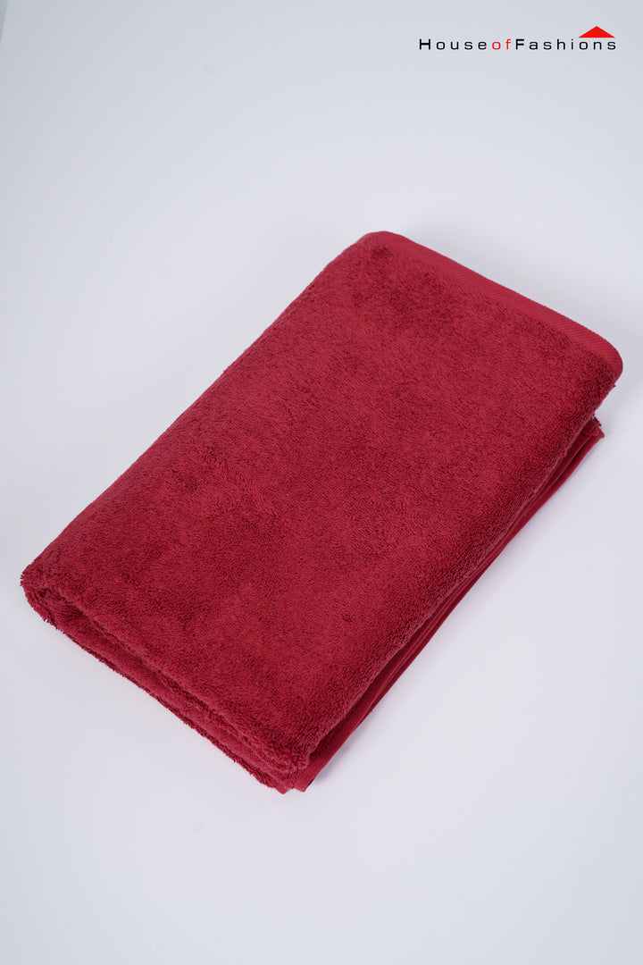 LANE LINEN Bath Sheets Bathroom Towel 100% Cotton Extra Large Towels, Oversized Luxury Towels Set, Shower Sets for Bathroom, 95 x 150 cm - Red