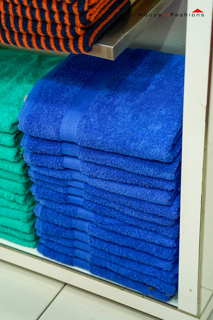 LANE LINEN Bath Sheets Bathroom Towel 100% Cotton Extra Large Towels, Oversized Luxury Towels Set, Shower Sets for Bathroom, 95 x 150 cm - Blue