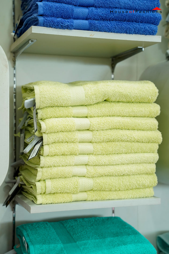 LANE LINEN Bath Sheets Bathroom Towel 100% Cotton Extra Large Towels, Oversized Luxury Towels Set, Shower Sets for Bathroom, 90 x 150 cm - Light Green