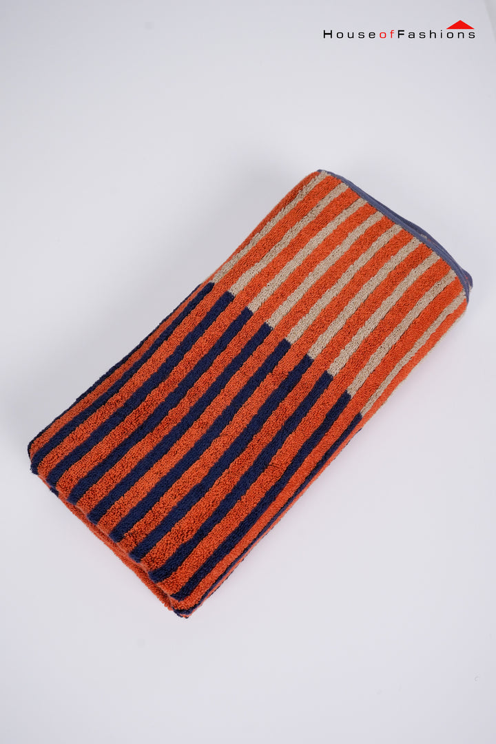 Simple Stripe Fashionable Bath Towel, Soft And Absorbent, 75*137cm