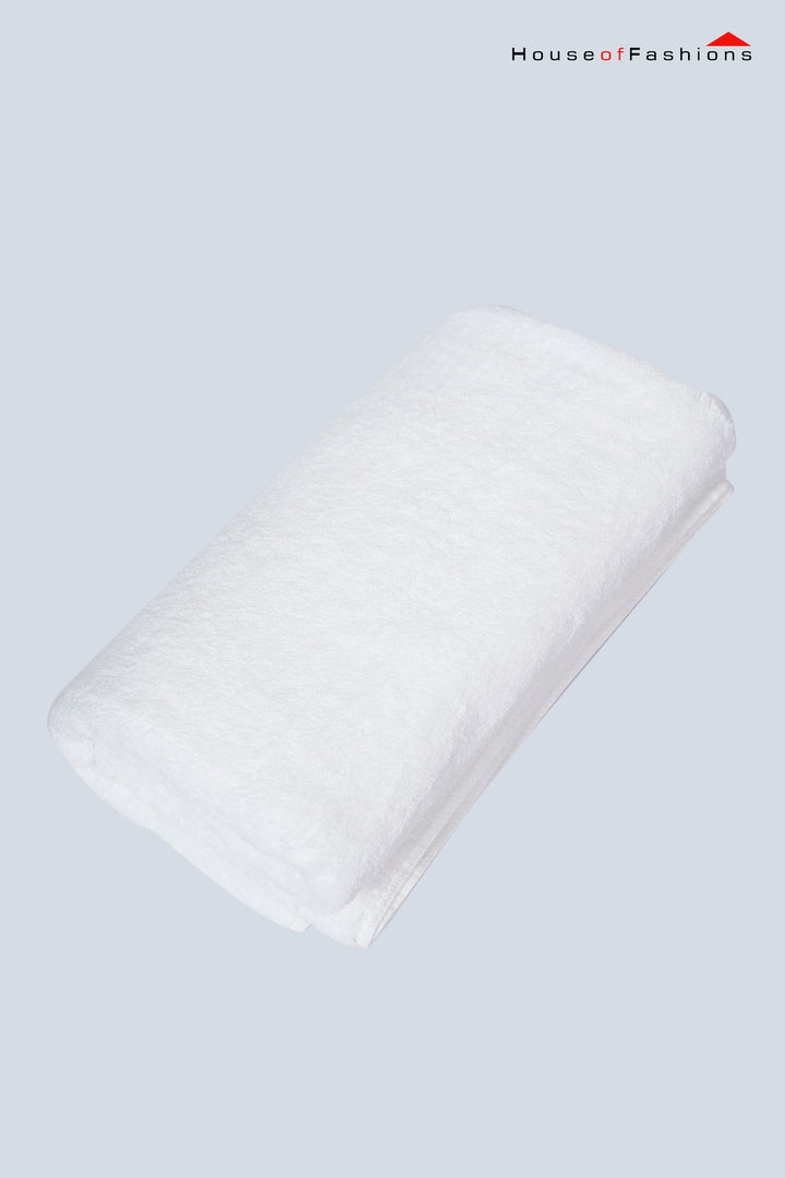 Simple White Fashionable Bath Towel, Soft And Absorbent, 75*137cm