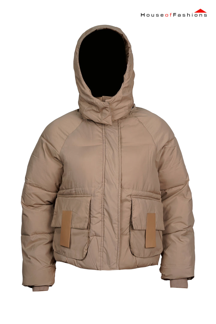 omen's Winter Puffer Jacket - Warm, Thickened Down Cotton, Casual Fashionable Style