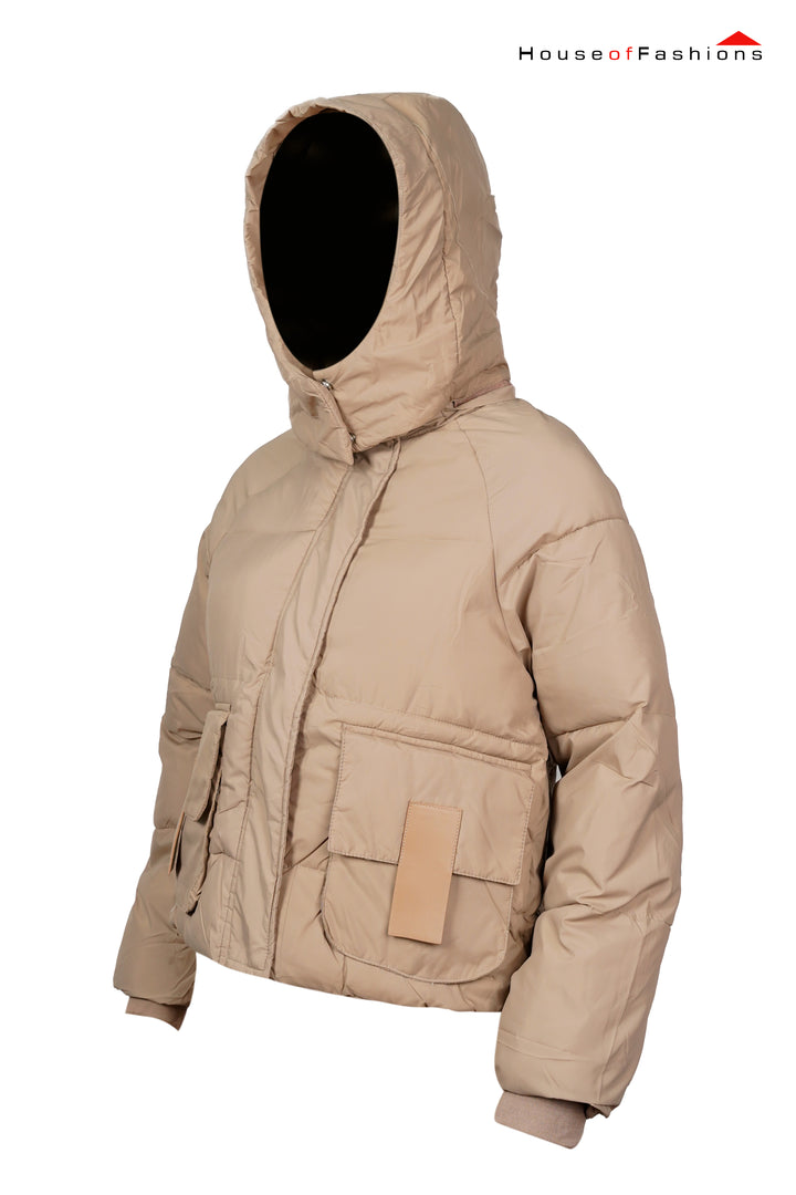 omen's Winter Puffer Jacket - Warm, Thickened Down Cotton, Casual Fashionable Style
