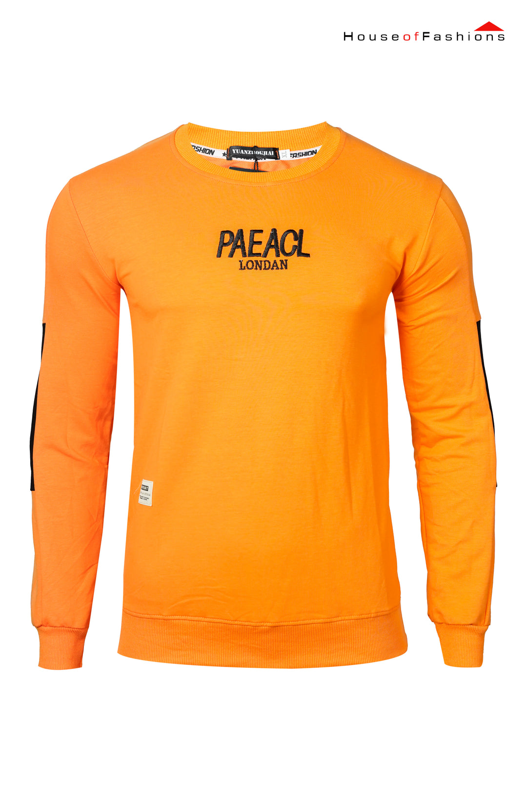 Men Full Sleeve Embroidery Sweatshirt