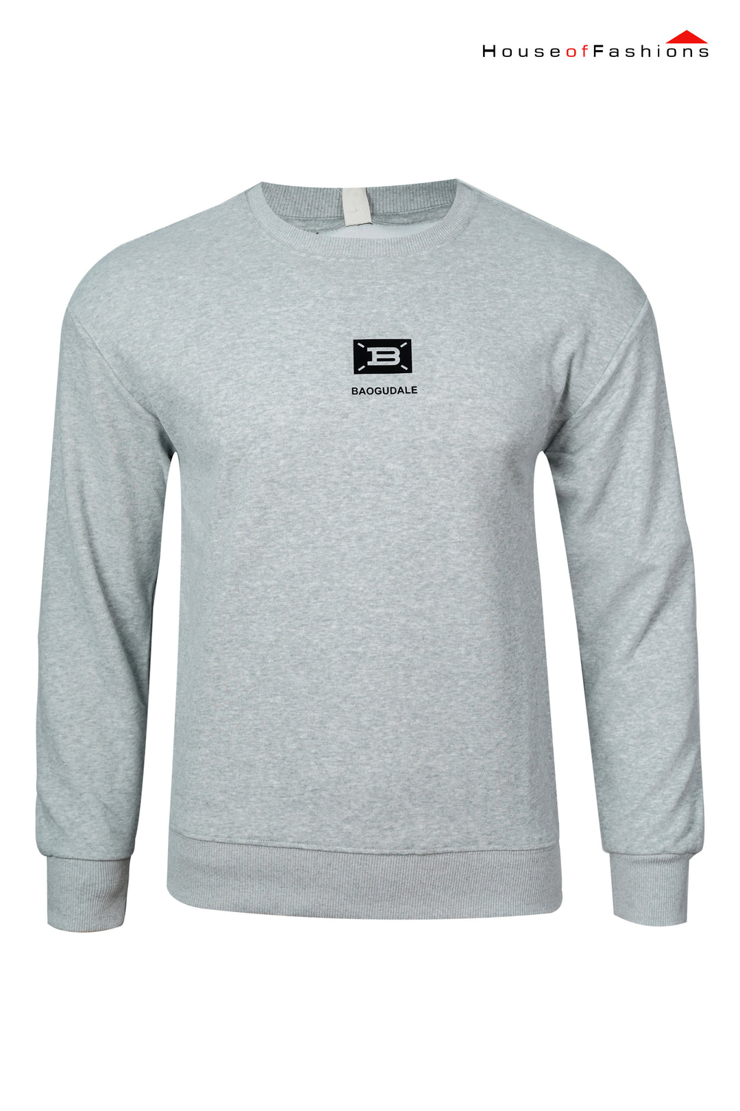 Men Full Sleeve embossed Sweatshirt