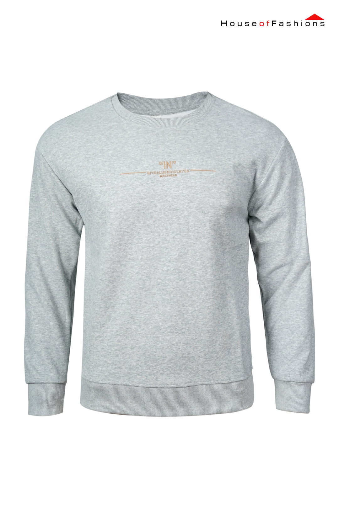 Men Full Sleeve embossed Sweater