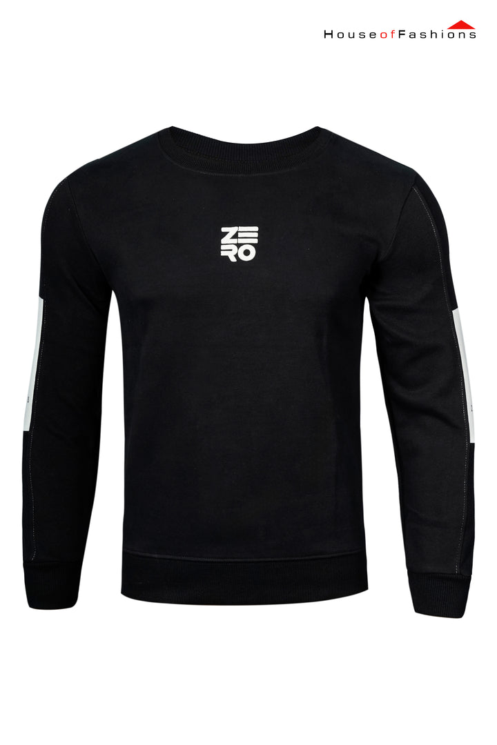 Men Full Sleeve embossed Sweatshirt