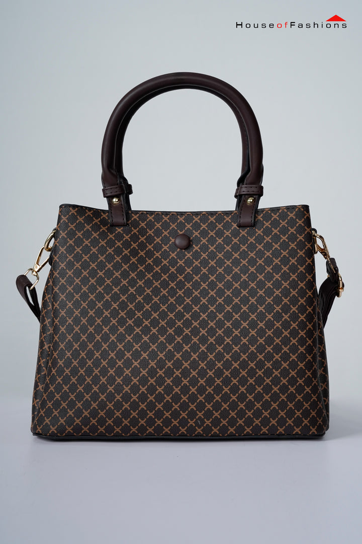 Ladies Trendy Printed Purse and Handbag Top Handle Satchel Tote Bag For Ladies Work Office Purse Shoulder Bags