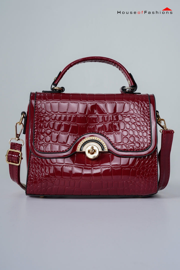 Ladies Evening Bag – Stylish Vegan Leather Shoulder Crossbody Purse for Ladies