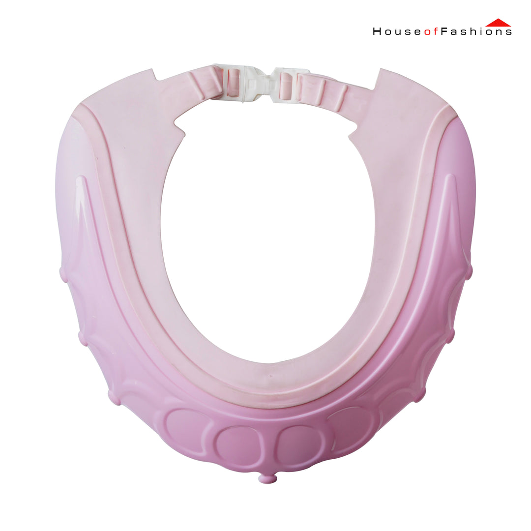 Adjustable Baby Shower Cap – Soft Shampoo Shield for Kids | Tear-Free Bath Hat with Ear & Eye Protection