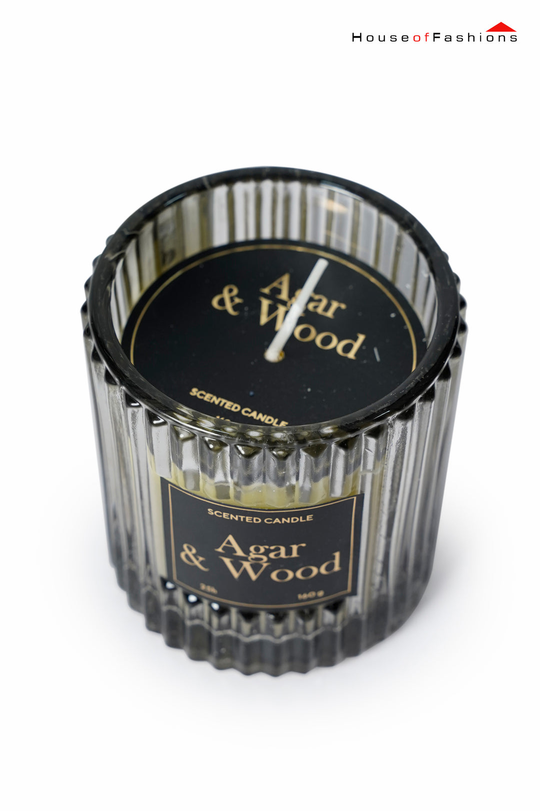 Agar & Wood Scented Candle – Long-Lasting Fragrance for Home & Gift – Sri Lanka