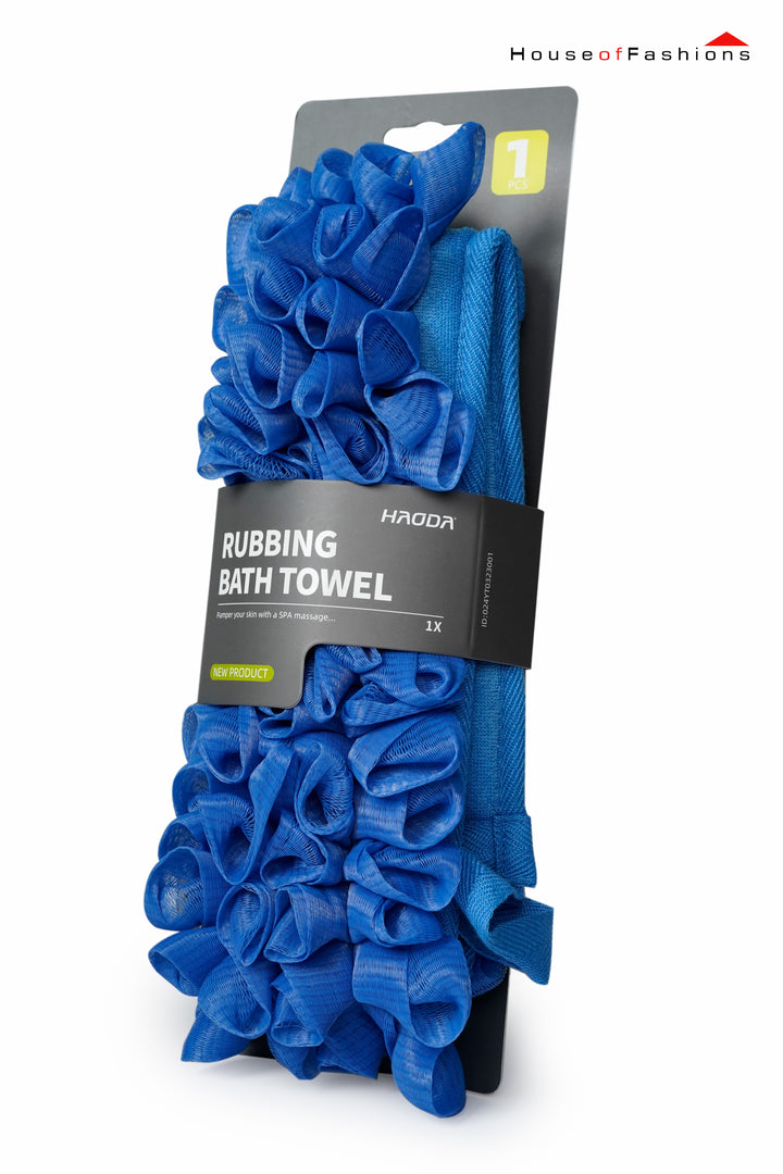 2-in-1 Exfoliating Back Scrubber Loofah – Deep Clean Shower Towel for Men & Women | Sri Lanka Bath Essentials