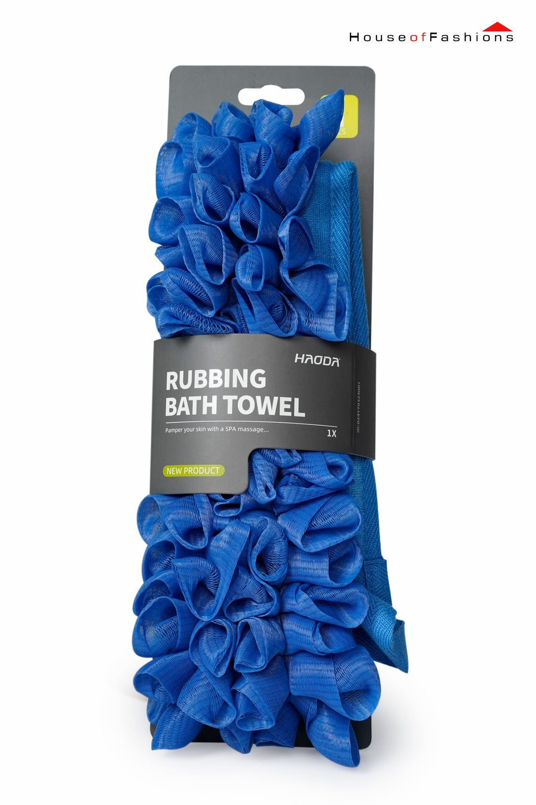 2-in-1 Exfoliating Back Scrubber Loofah – Deep Clean Shower Towel for Men & Women | Sri Lanka Bath Essentials