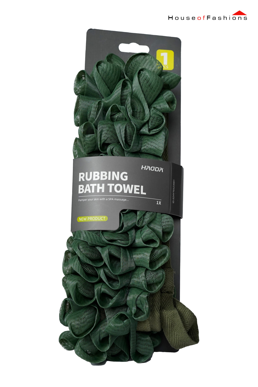 2-in-1 Exfoliating Back Scrubber Loofah – Deep Clean Shower Towel for Men & Women | Sri Lanka Bath Essentials