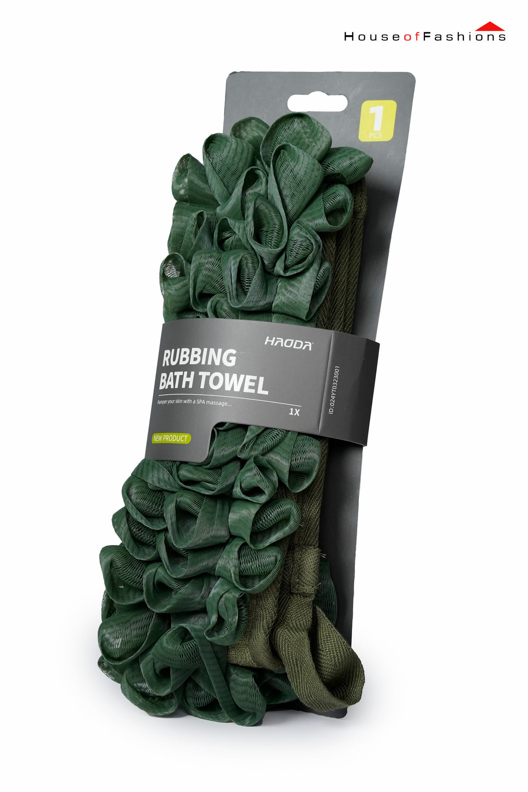 2-in-1 Exfoliating Back Scrubber Loofah – Deep Clean Shower Towel for Men & Women | Sri Lanka Bath Essentials