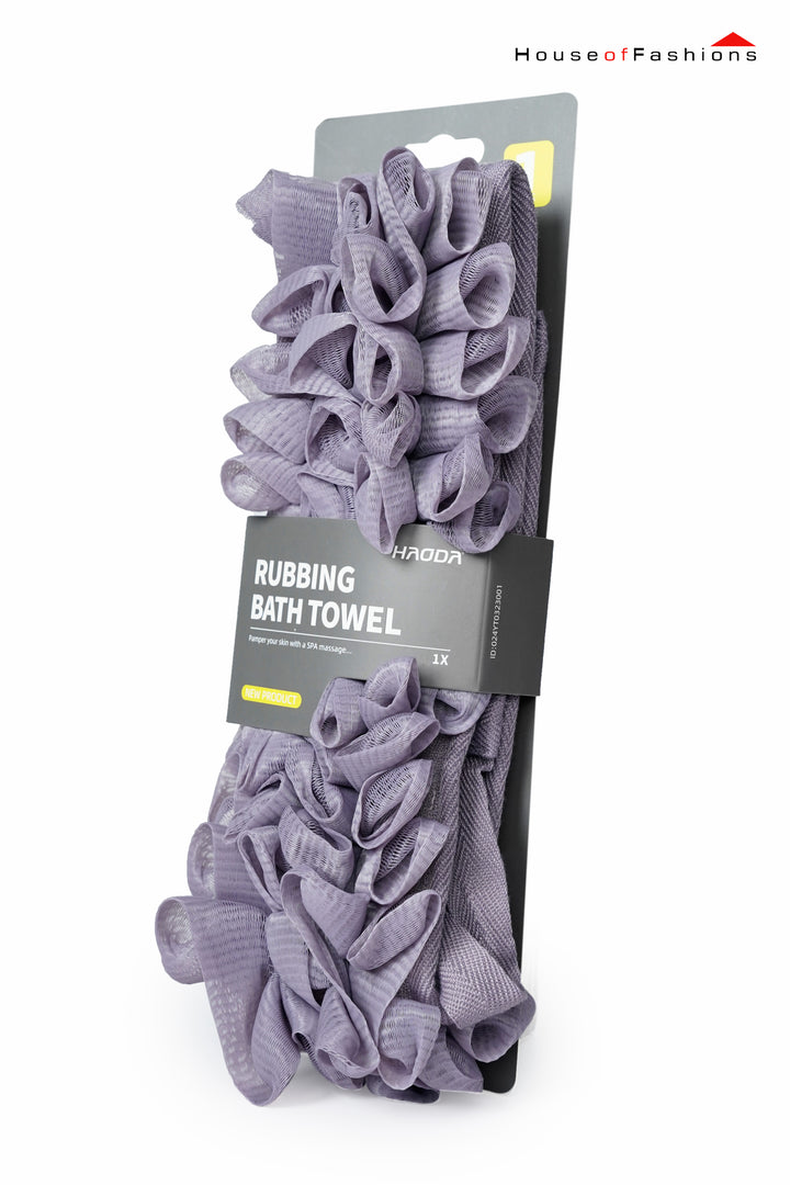 2-in-1 Exfoliating Back Scrubber Loofah – Deep Clean Shower Towel for Men & Women | Sri Lanka Bath Essentials