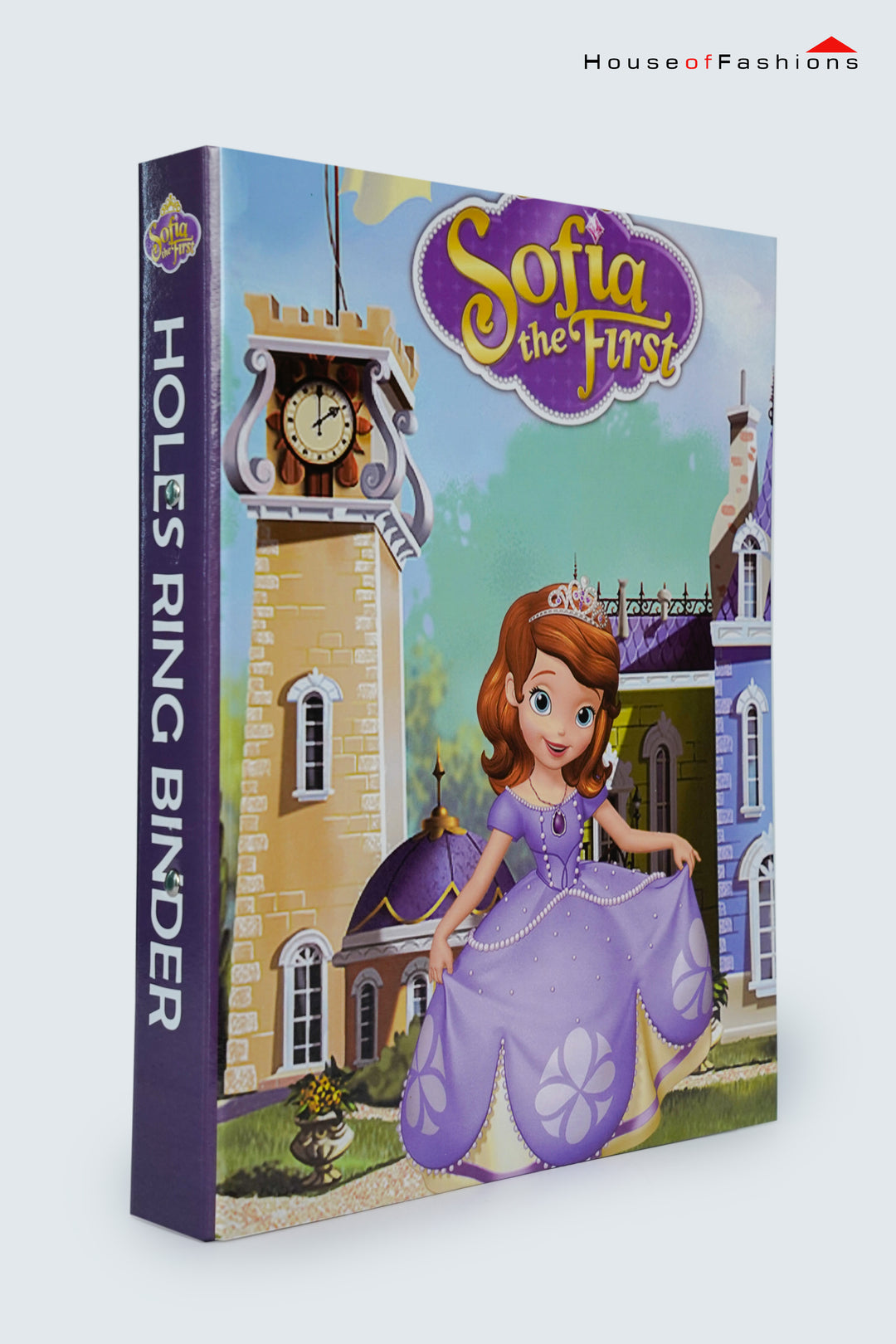 2D Ring Insert Binder File – A4 Size | Durable PVC Cover with Printed Designs