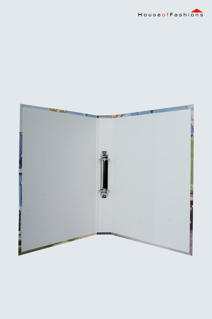 2D Ring Insert Binder File – A4 Size | Durable PVC Cover with Printed Designs