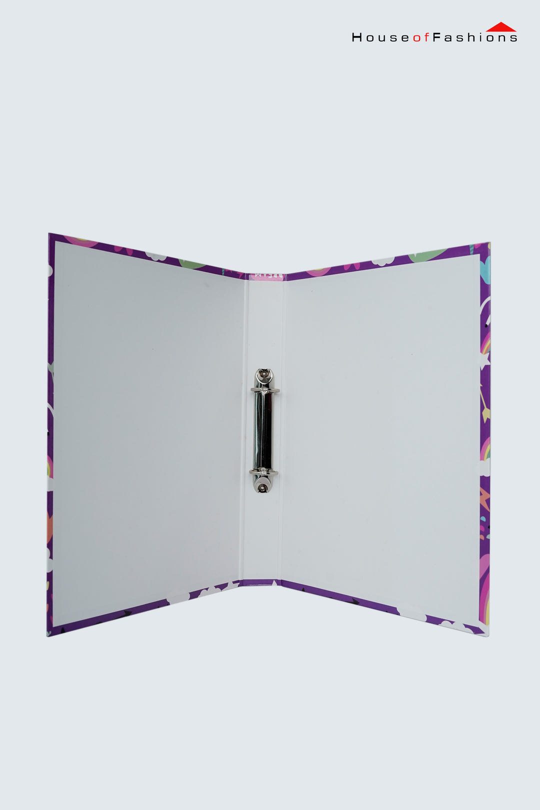 2D Ring Insert Binder File – A4 Size | Durable PVC Cover with Printed Designs