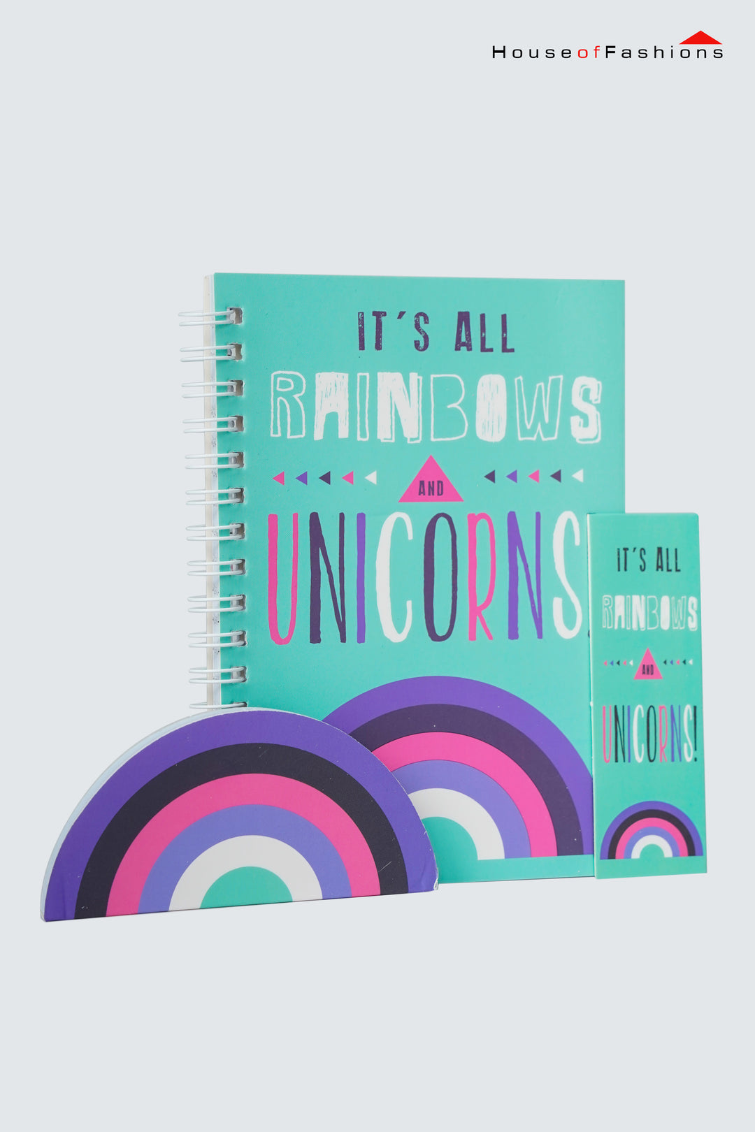 A6 Rainbow Spiral Notebook | Compact Ruled Pages for Everyday Notes
