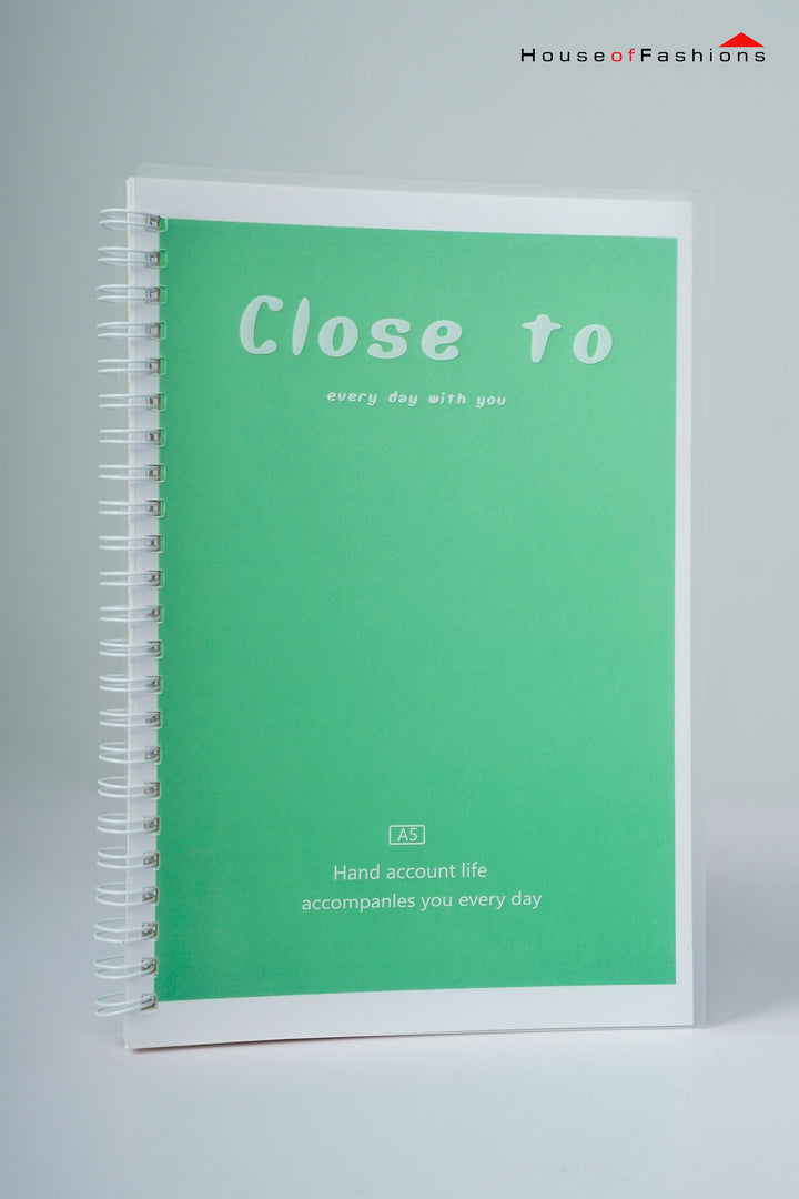 Spiral Bound Note Book – A5 Size | Ruled Pages for School, Office & Daily Notes