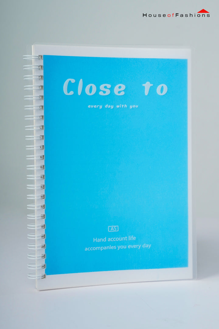 Spiral Bound Note Book – A5 Size | Ruled Pages for School, Office & Daily Notes