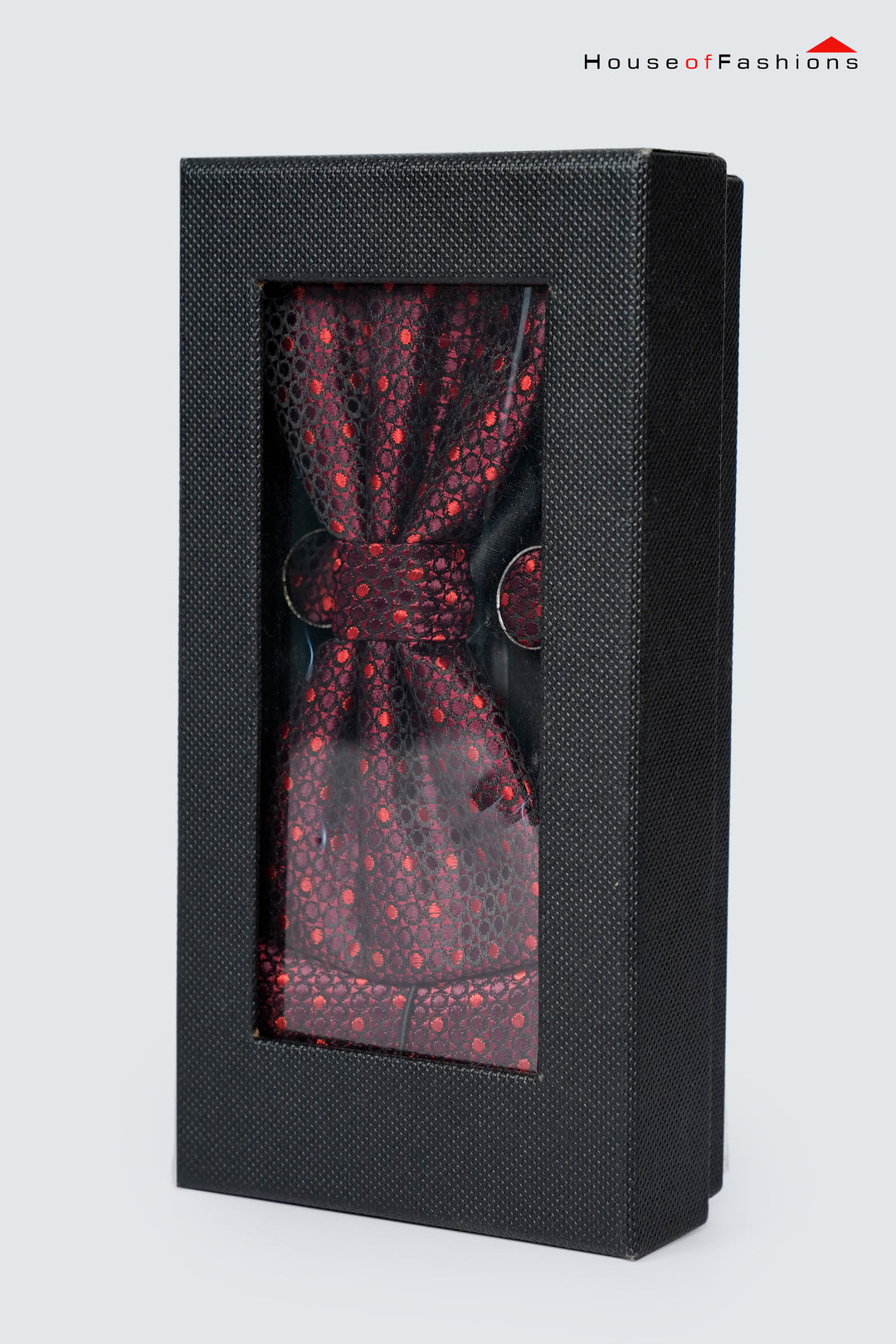 Amethyst Style Set – Bow Tie, Pocket Square & Cufflinks