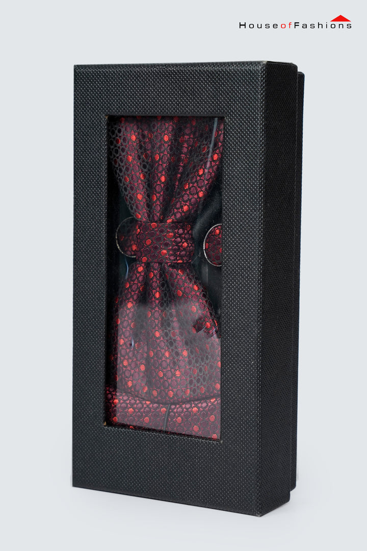 Amethyst Style Set – Bow Tie, Pocket Square & Cufflinks
