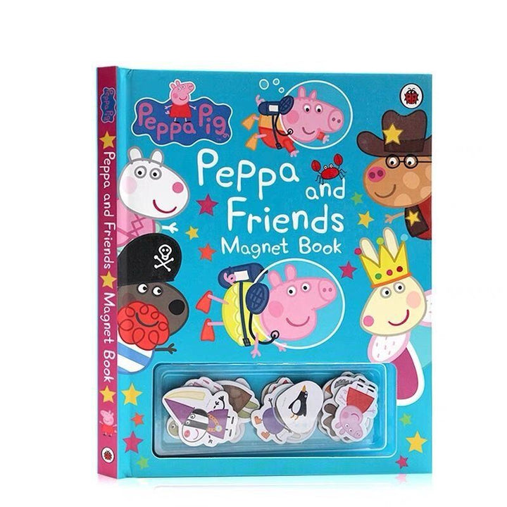 Peppa Pig - Peppa Pig: Peppa and Friends Magnet Book Hardcover Children book