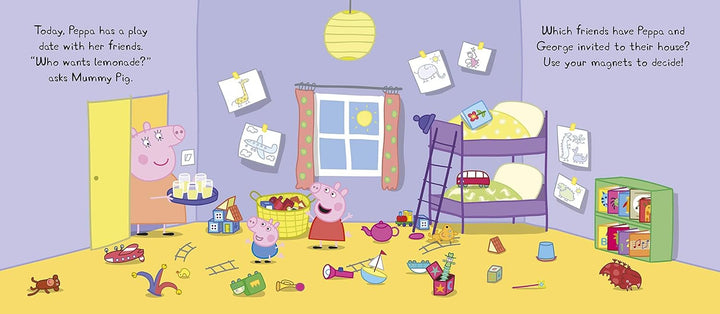 Peppa Pig: Peppa's Best Day Ever: Magnet Book Hardcover