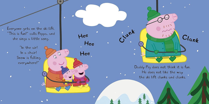 Peppa Pig: Peppa Goes Skiing - Hardcover